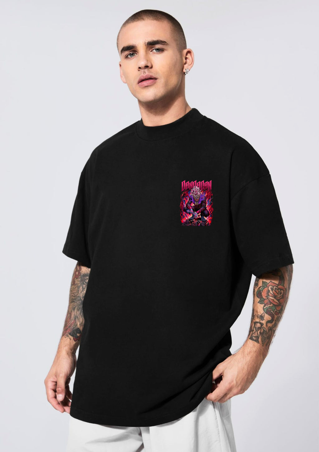 Dandadan Graphic Oversized T-Shirt | 220 GSM | 100% Cotton