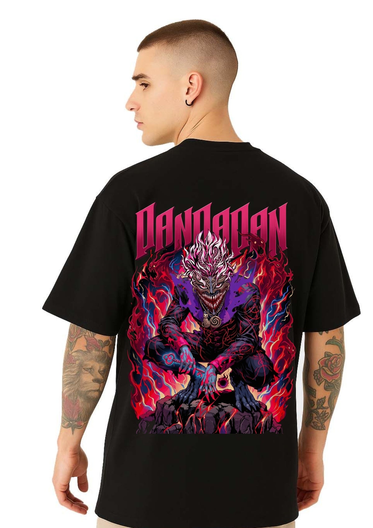 Dandadan Graphic Oversized T-Shirt | 220 GSM | 100% Cotton