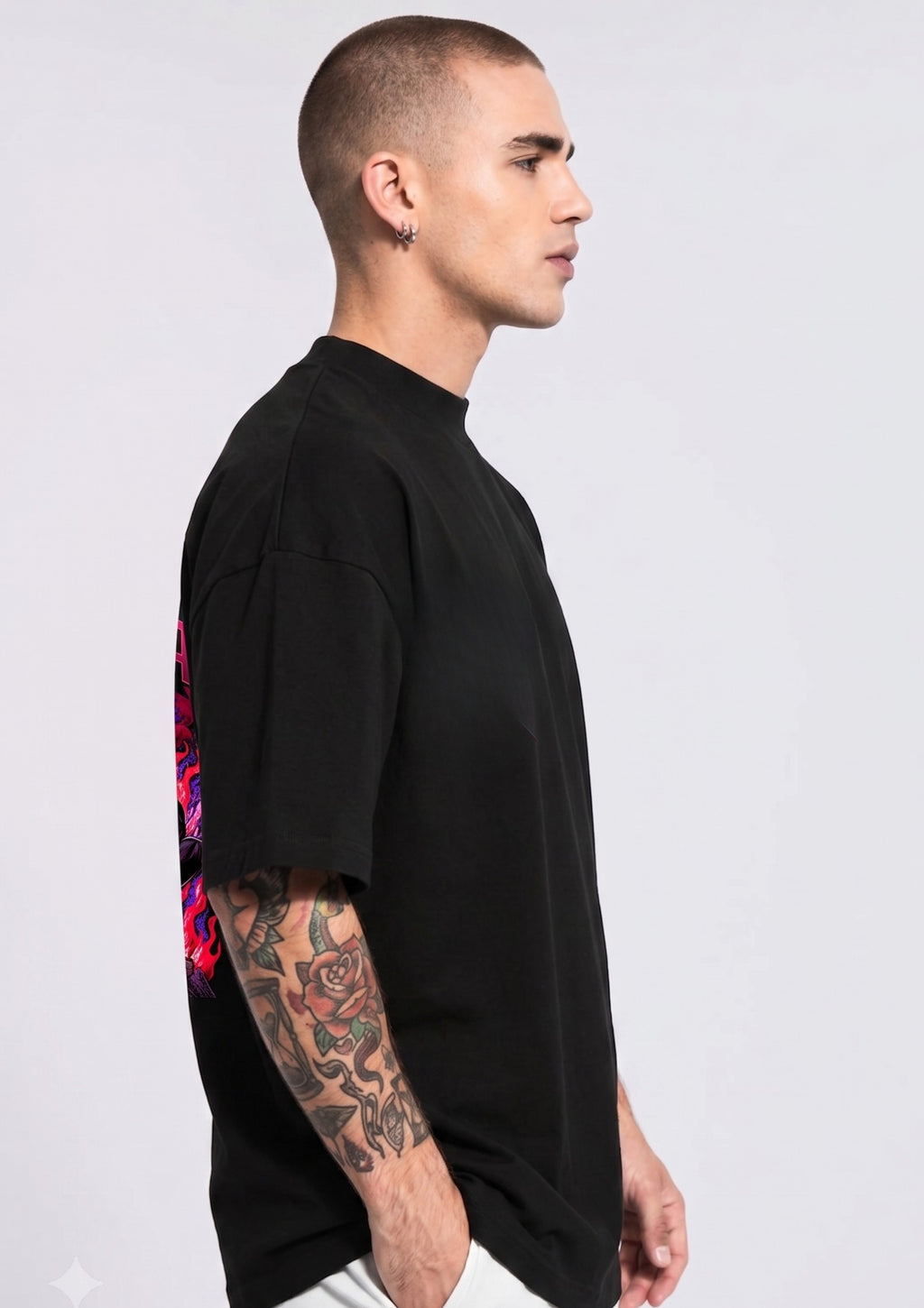 Dandadan Graphic Oversized T-Shirt | 220 GSM | 100% Cotton
