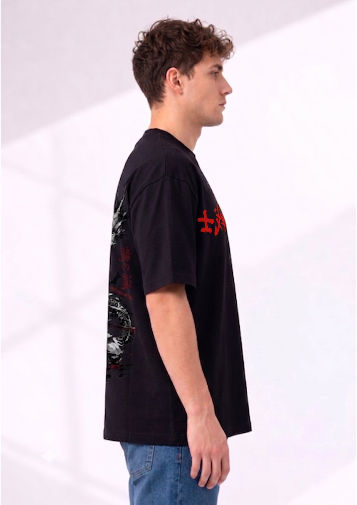 Chinese Dragon Graphic Oversized T-Shirt | 220 GSM | 100% Cotton