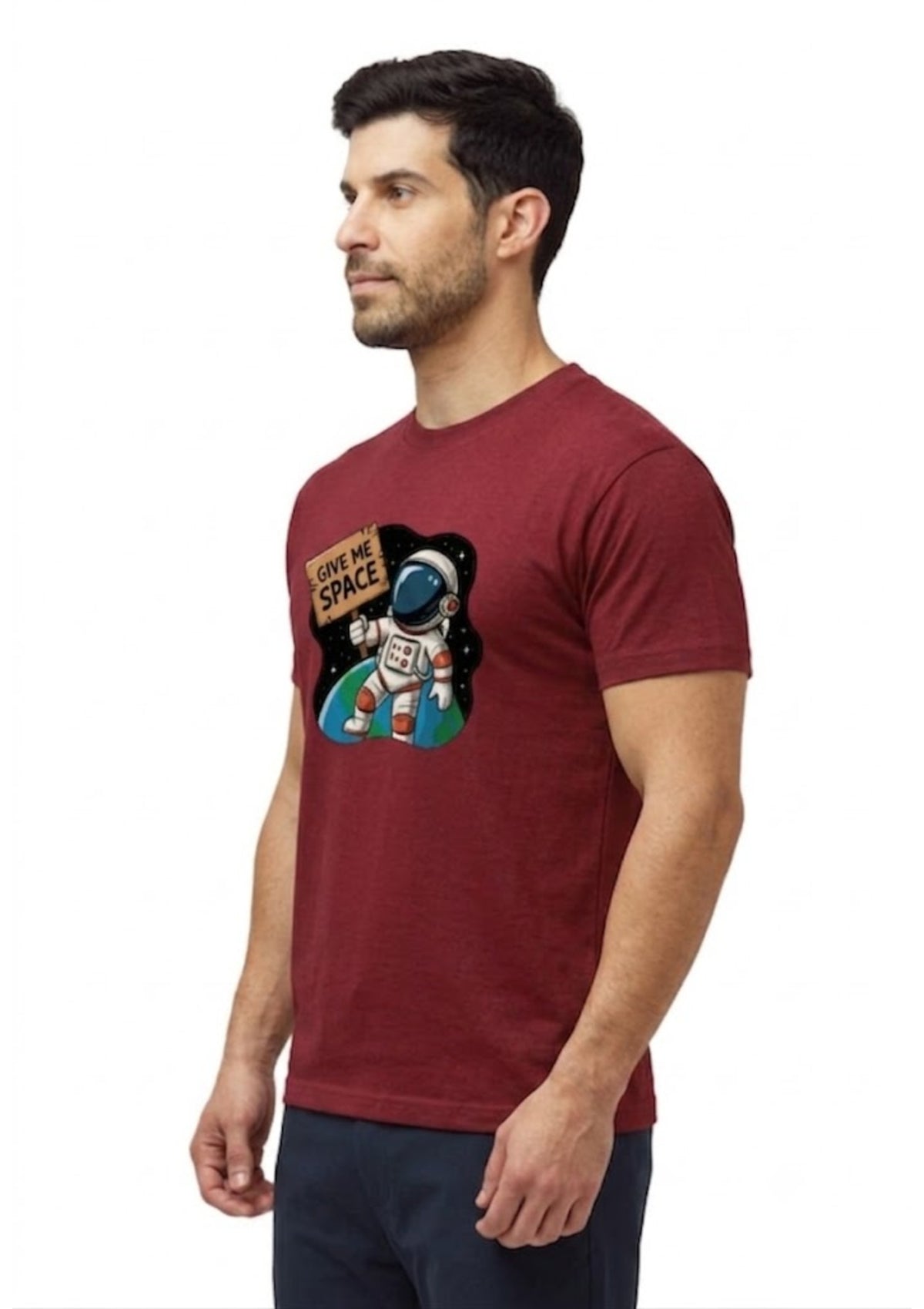 Give Me Space Regular T-Shirt | 180 GSM | 100% Cotton