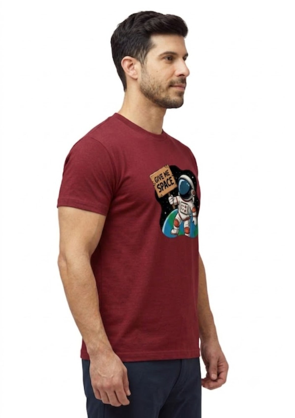 Give Me Space Regular T-Shirt | 180 GSM | 100% Cotton