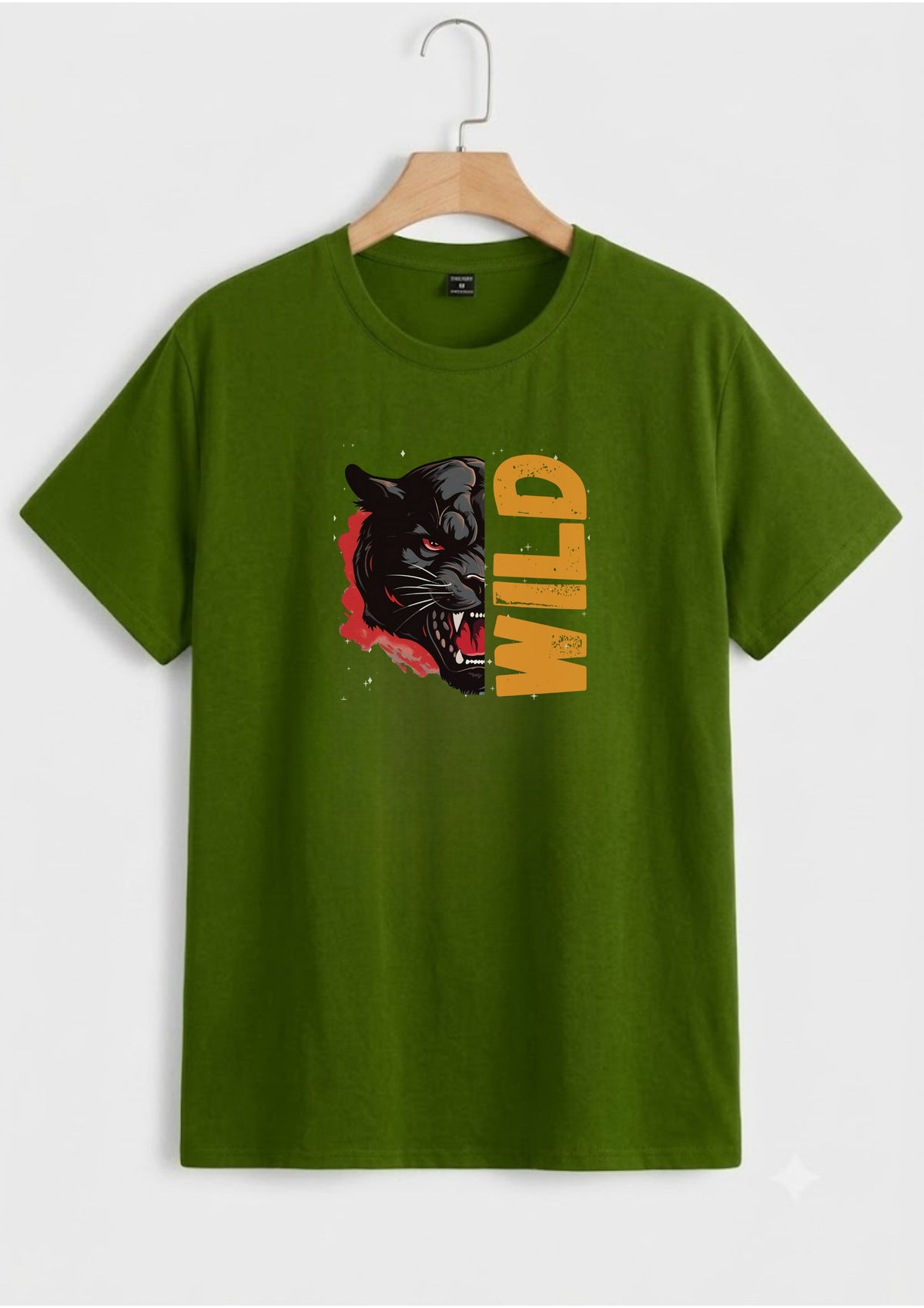 Wild Graphic Oversized T-Shirt | 220 GSM | 100% Cotton
