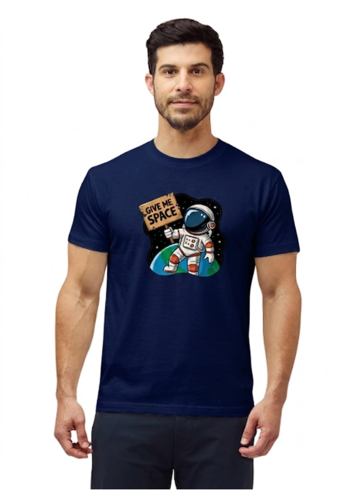 Give Me Space Regular T-Shirt | 180 GSM | 100% Cotton