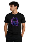 Headphones Regular T-Shirt | 180 GSM | 100% Cotton