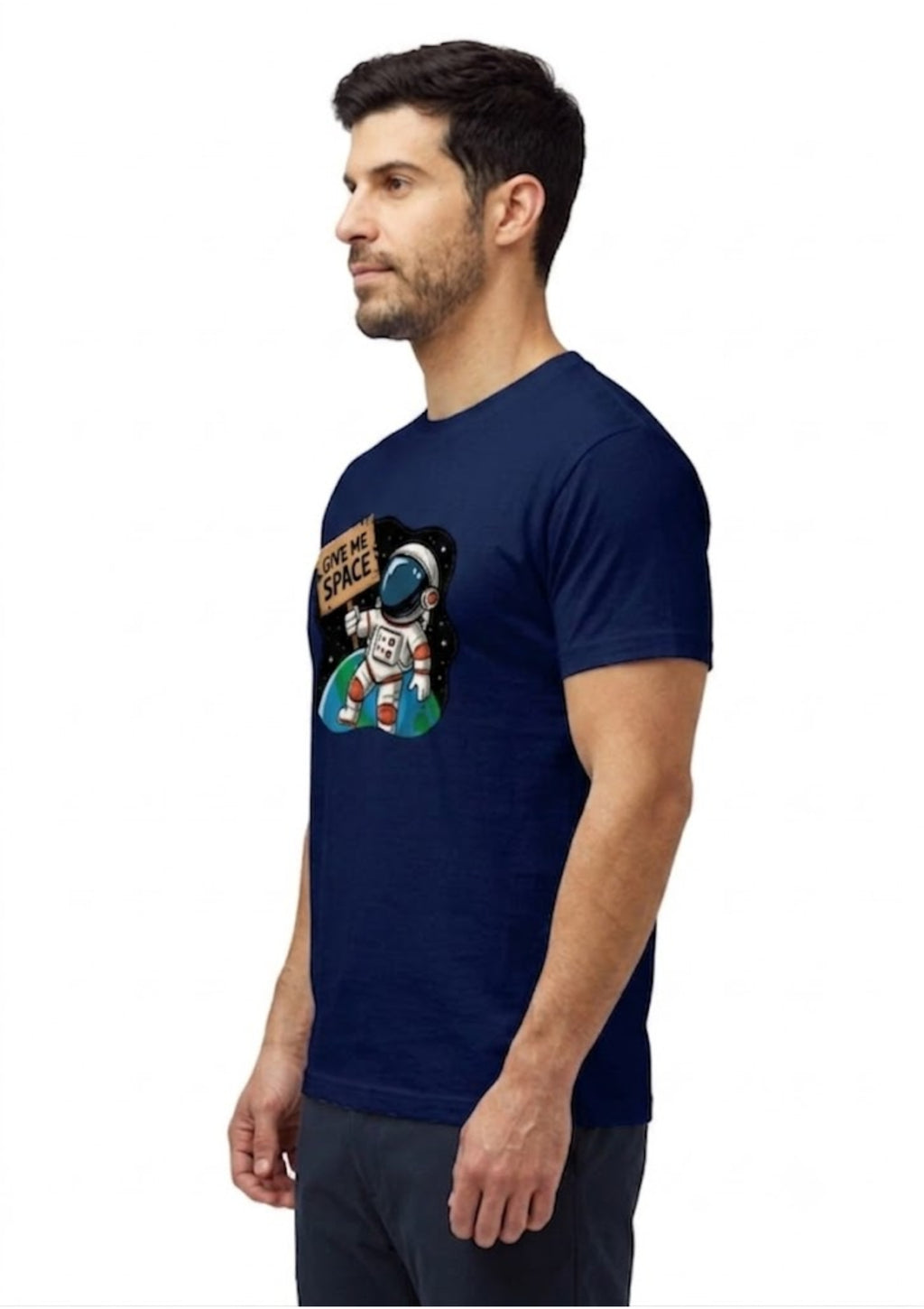Give Me Space Regular T-Shirt | 180 GSM | 100% Cotton