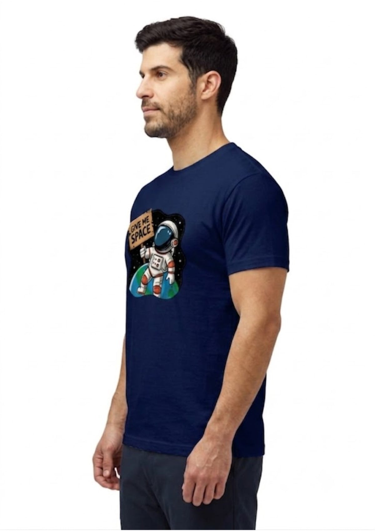 Give Me Space Regular T-Shirt | 180 GSM | 100% Cotton