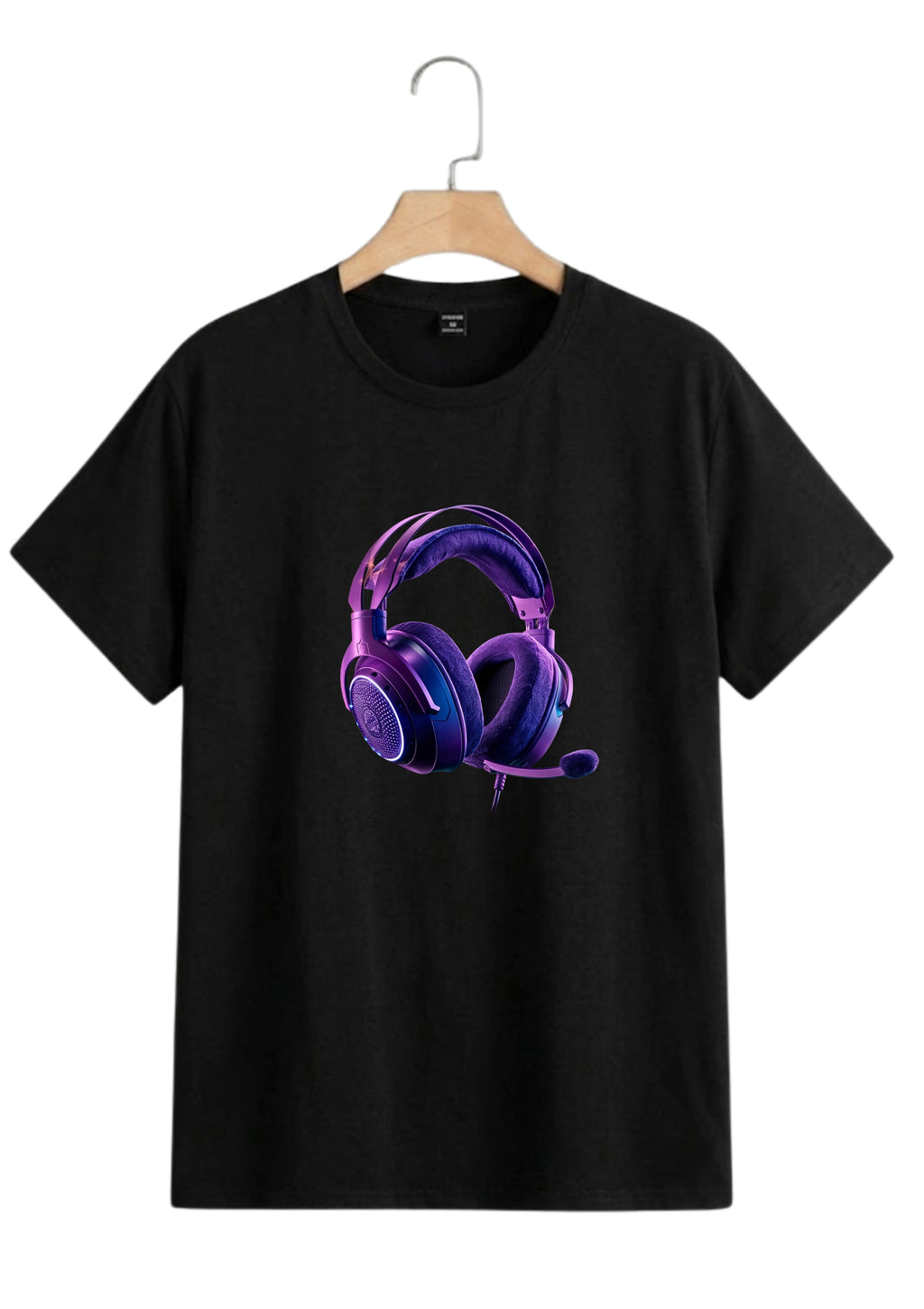 Headphones Regular T-Shirt | 180 GSM | 100% Cotton