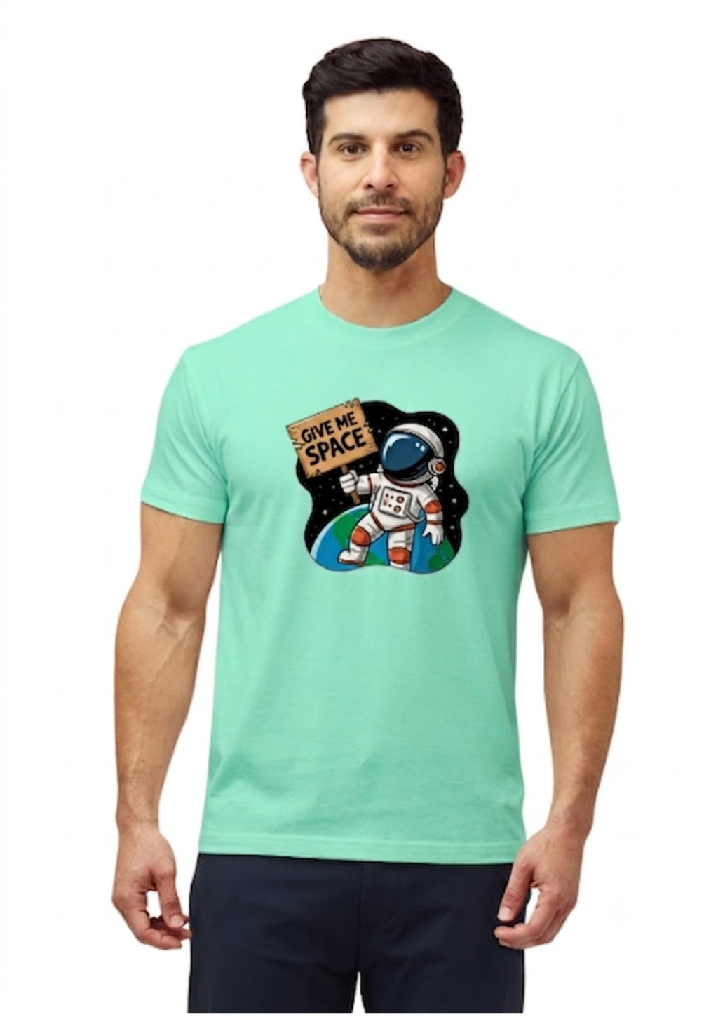 Give Me Space Regular T-Shirt | 180 GSM | 100% Cotton