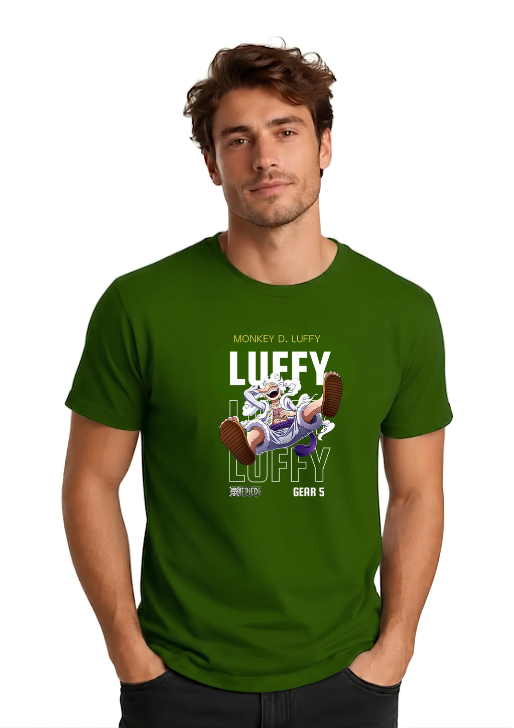 Monkey D. Luffy Regular T-Shirt | 180 GSM | 100% Cotton