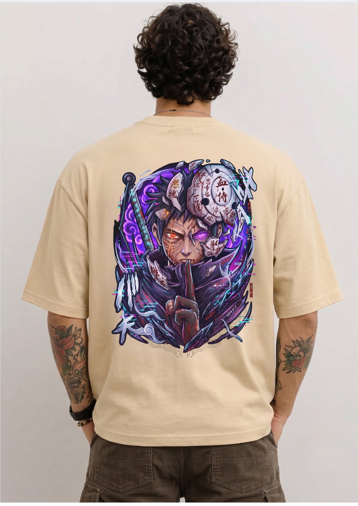 Naruto Graphic Oversized T-Shirt | 220 GSM | 100% Cotton