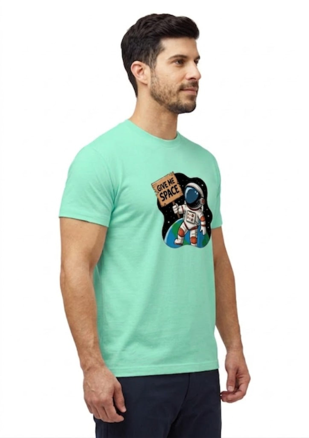 Give Me Space Regular T-Shirt | 180 GSM | 100% Cotton