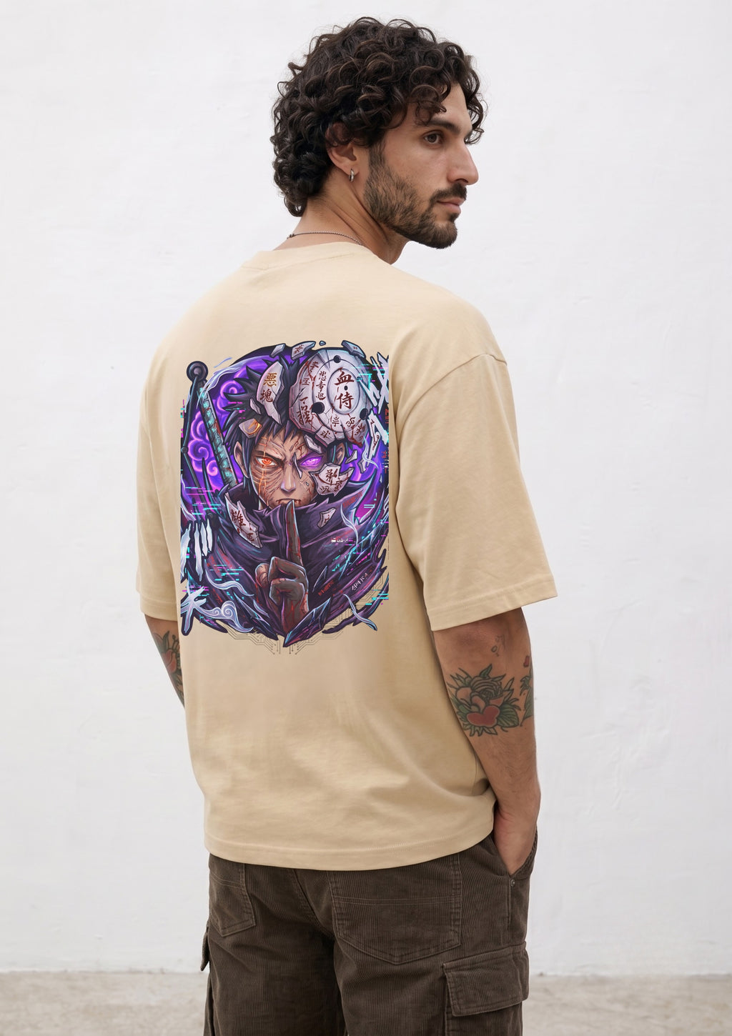 Naruto Graphic Oversized T-Shirt | 220 GSM | 100% Cotton