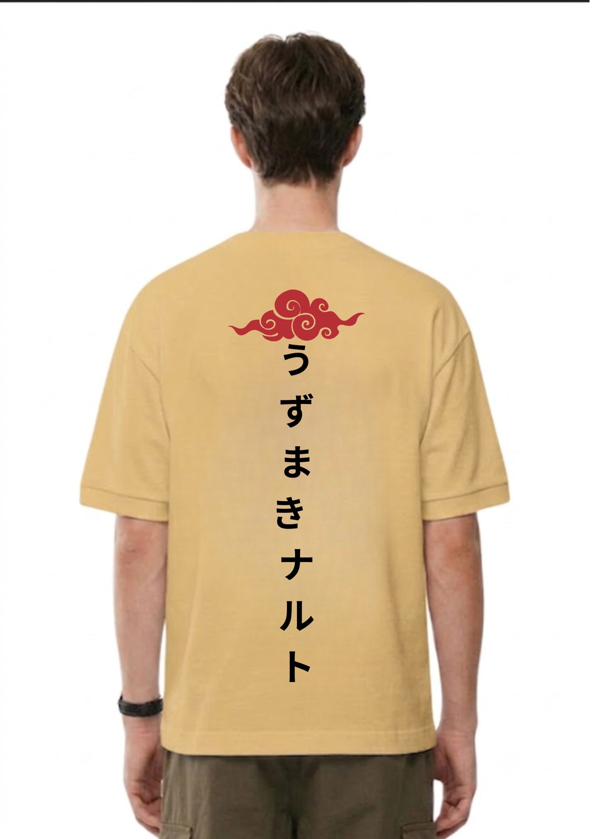 Japanese Font Graphic Oversized T-Shirt | 220 GSM | 100% Cotton