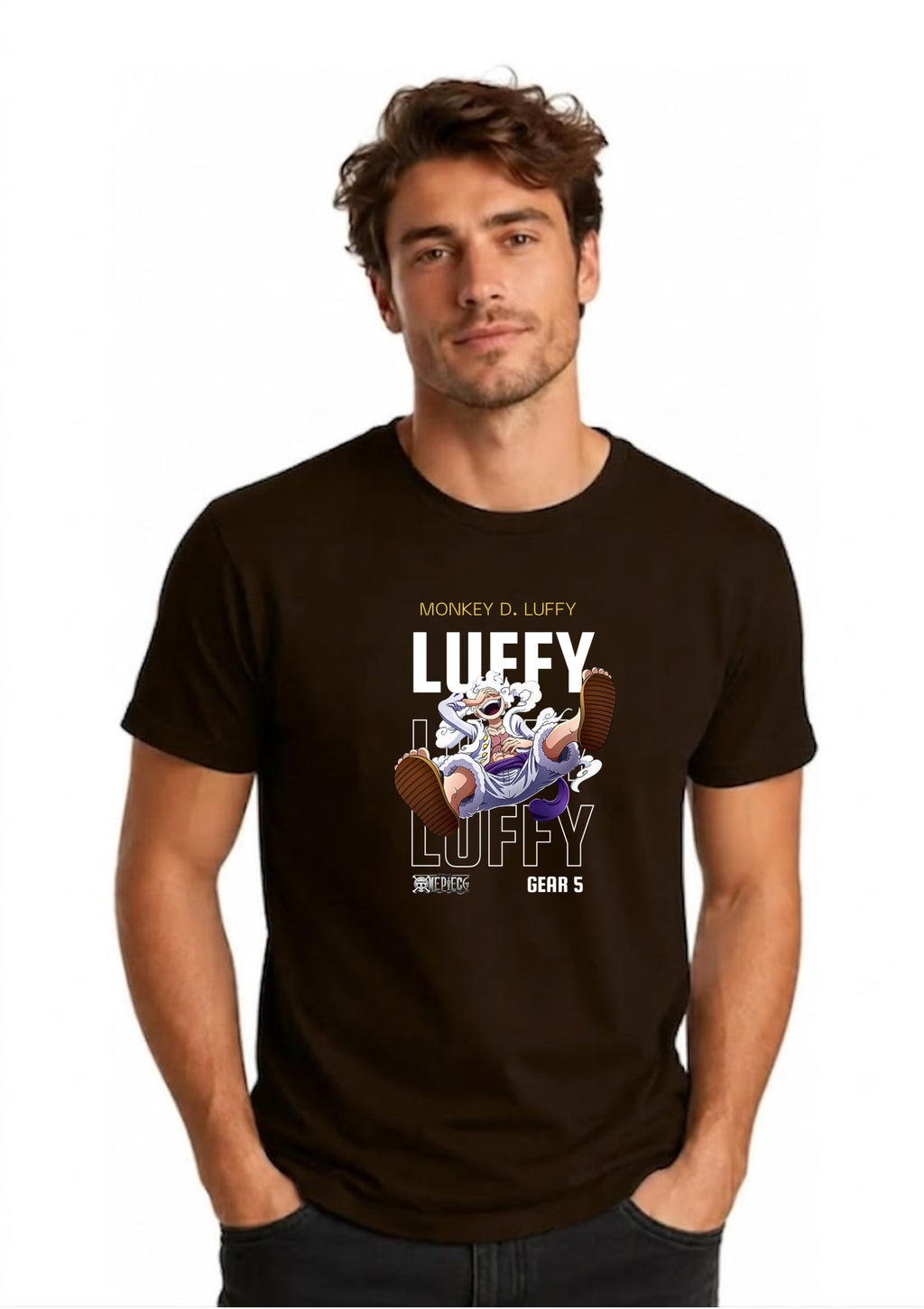 Monkey D. Luffy Regular T-Shirt | 180 GSM | 100% Cotton