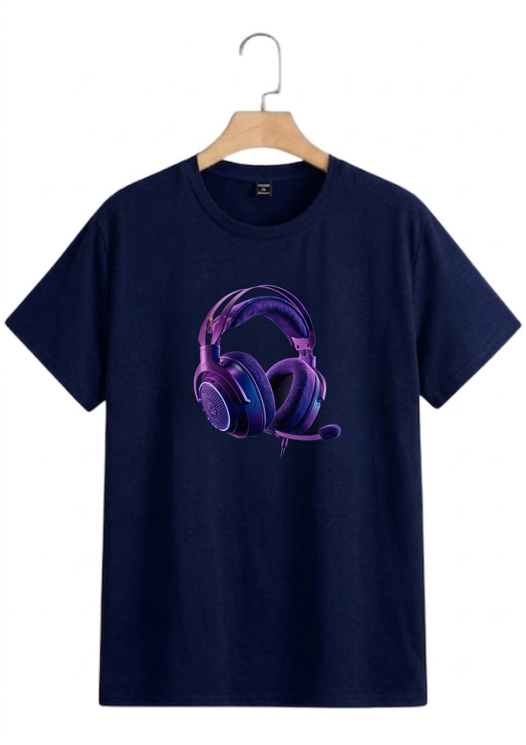 Headphones Regular T-Shirt | 180 GSM | 100% Cotton