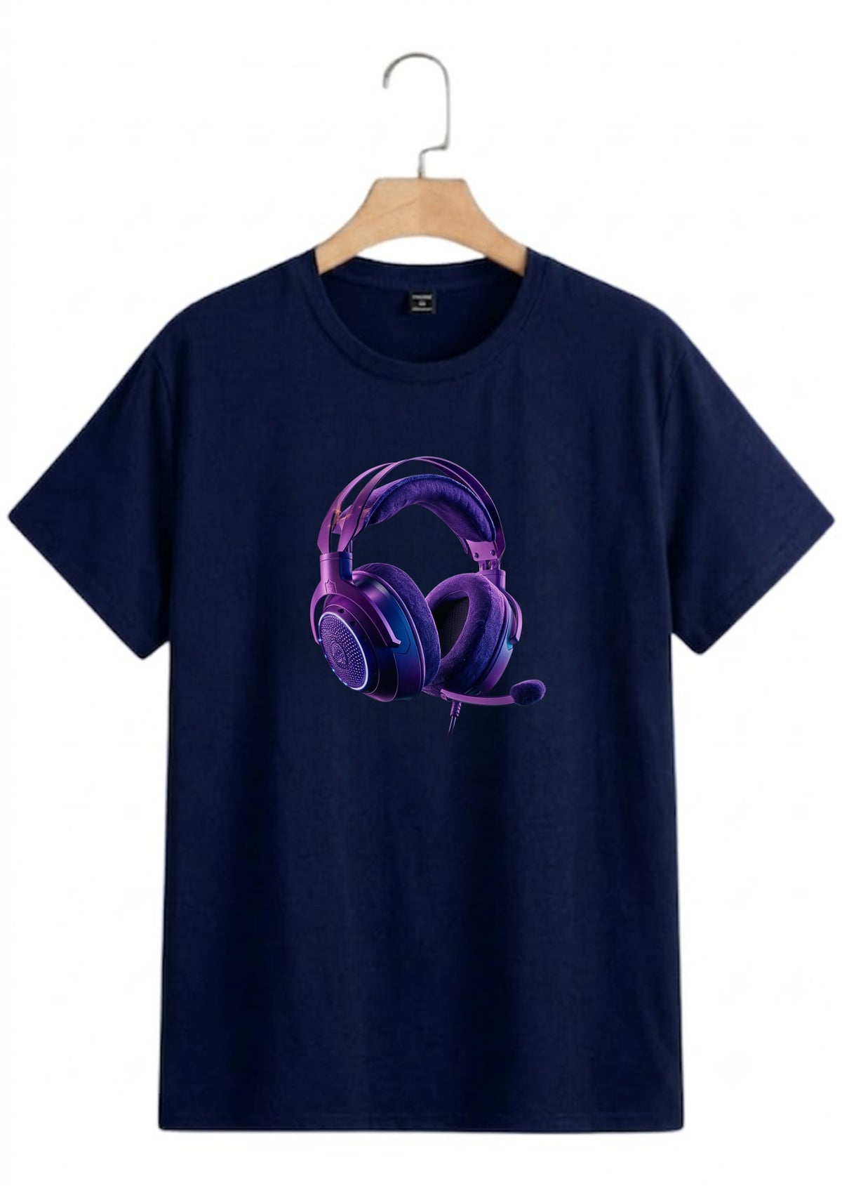 Headphones Regular T-Shirt | 180 GSM | 100% Cotton