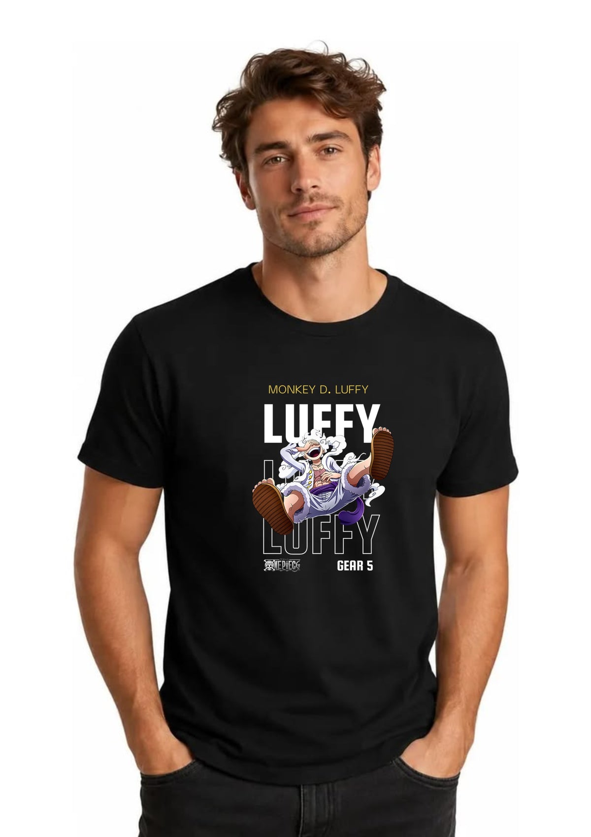 Monkey D. Luffy Regular T-Shirt | 180 GSM | 100% Cotton