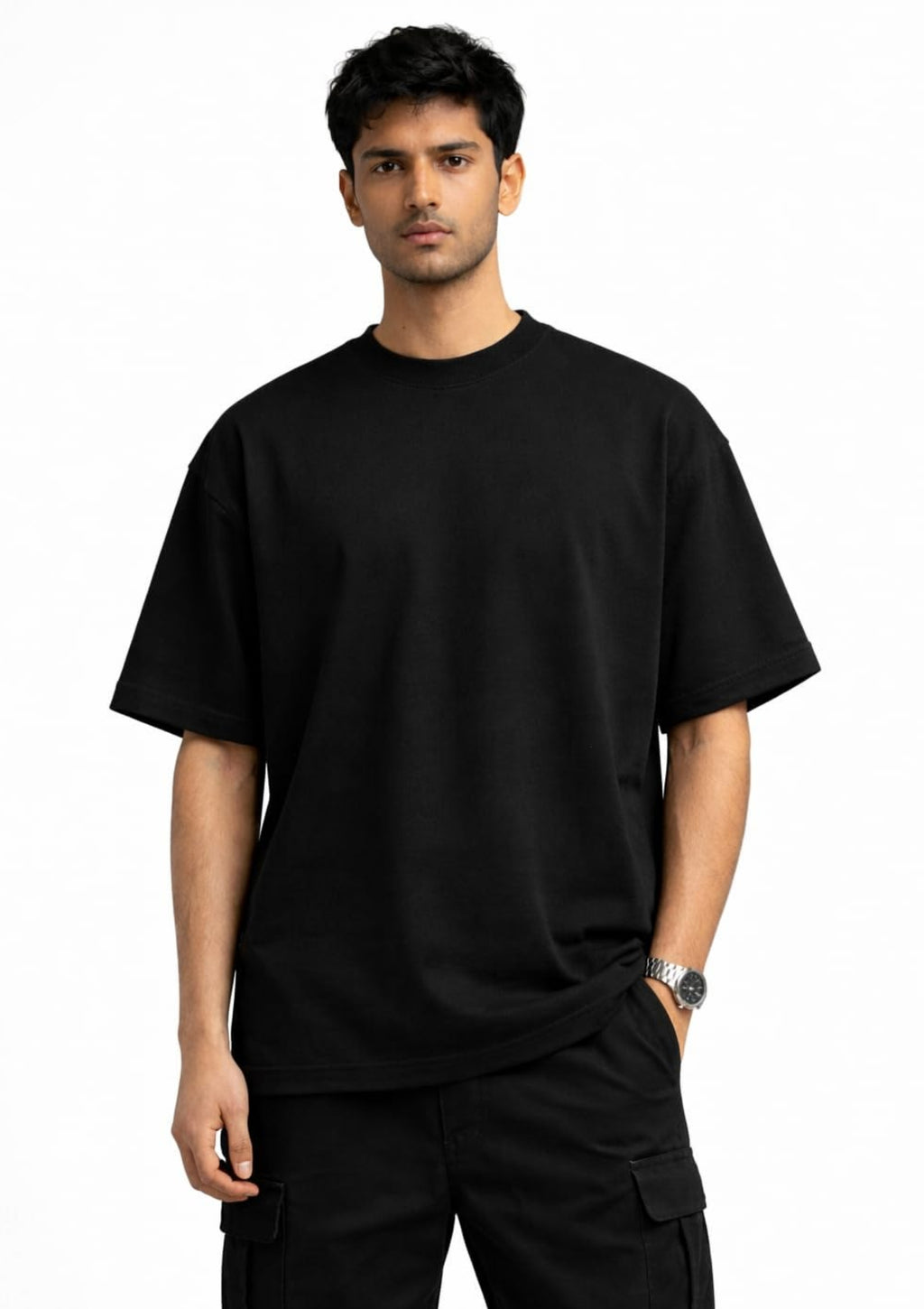 Ghost Graphic Oversized T-Shirt | 220 GSM | 100% Cotton