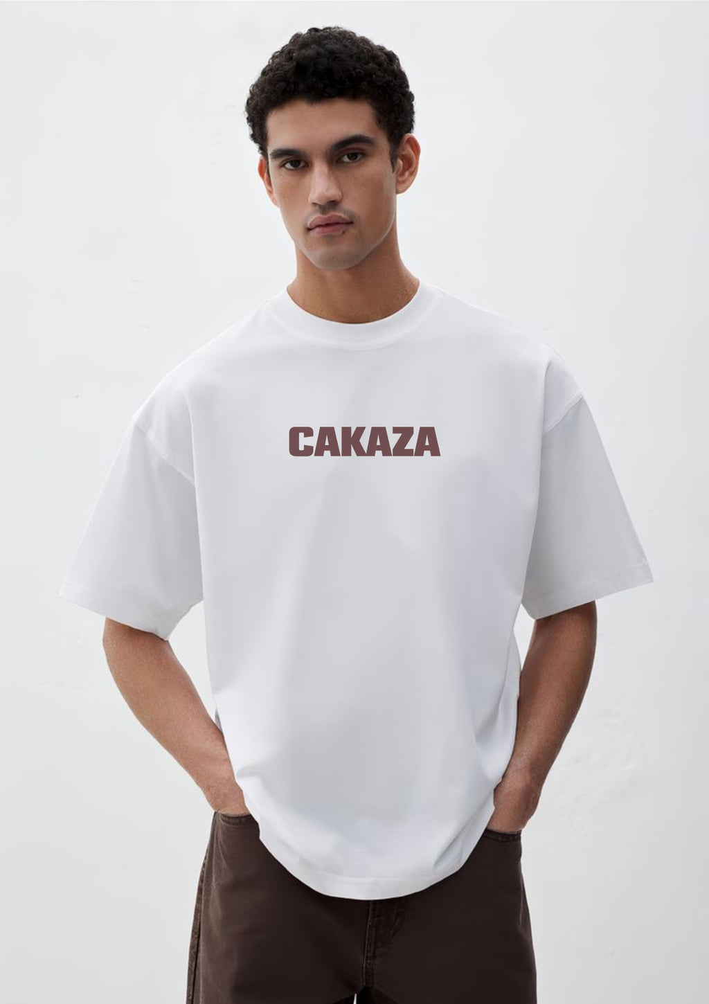 Cakaza Graphic Oversized T-Shirt | 220 GSM | 100% Cotton