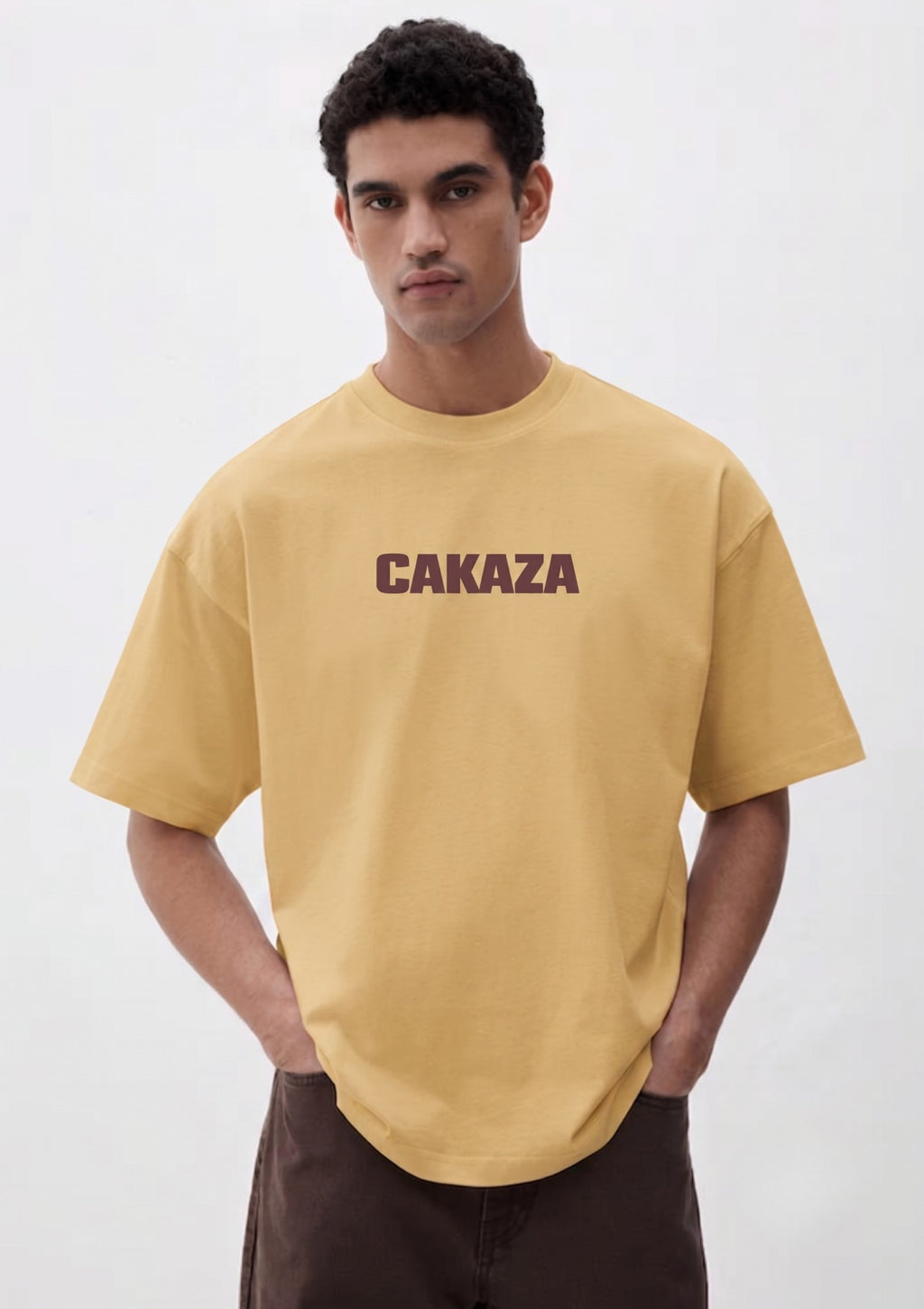 Cakaza Graphic Oversized T-Shirt | 220 GSM | 100% Cotton