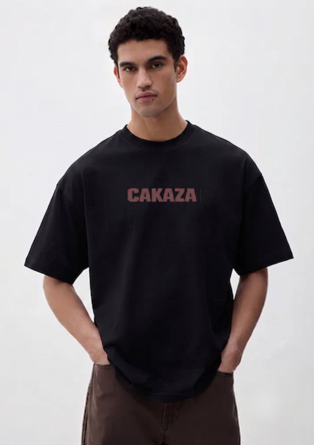 Cakaza Graphic Oversized T-Shirt | 220 GSM | 100% Cotton