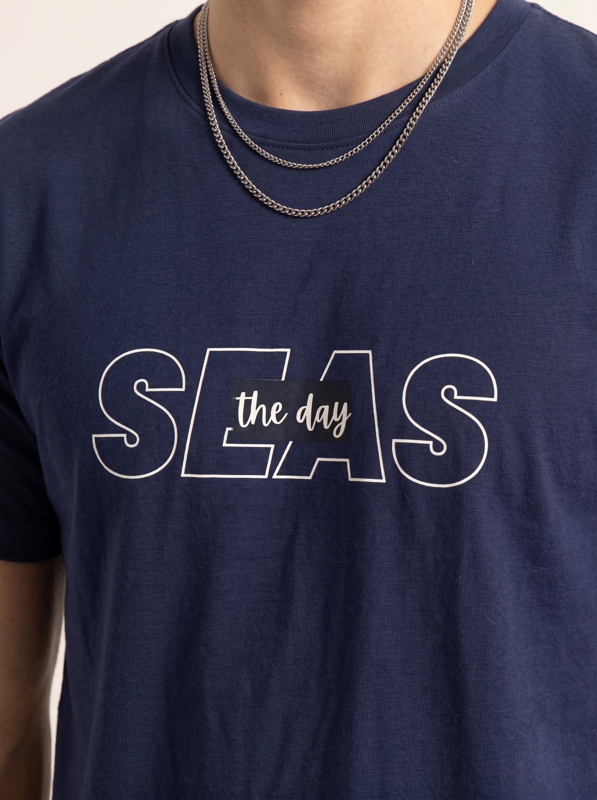 Seas the Day Regular T-Shirt | 180 GSM | 100% Cotton