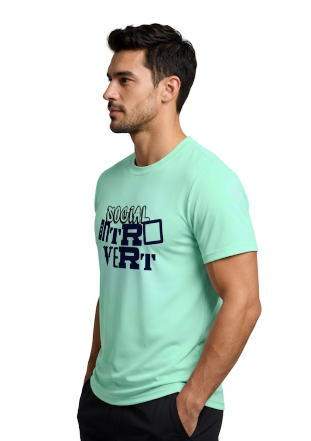 Social Introvert Regular T-Shirt | 180 GSM | 100% Cotton