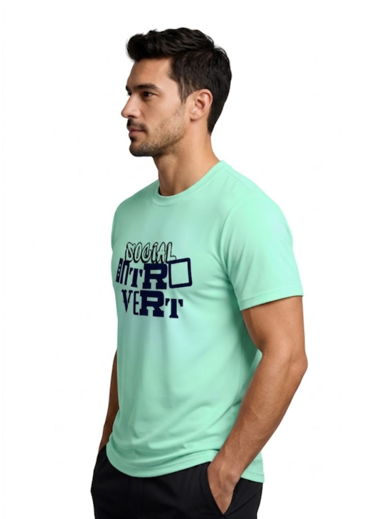Social Introvert Regular T-Shirt | 180 GSM | 100% Cotton