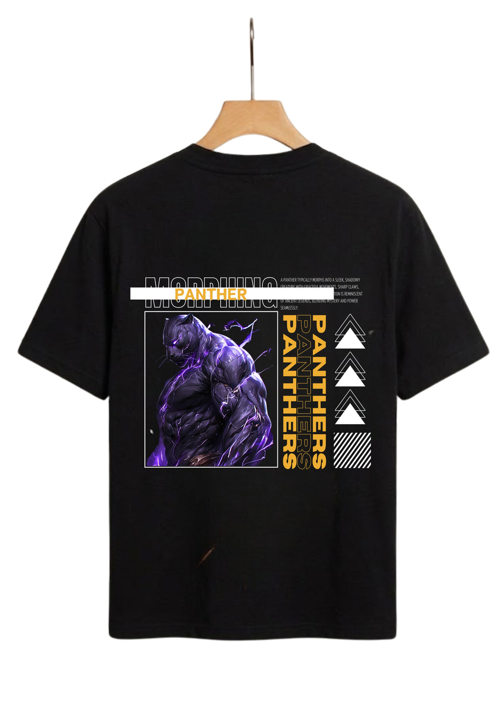Panther Graphic Oversized T-Shirt | 220 GSM | 100% Cotton