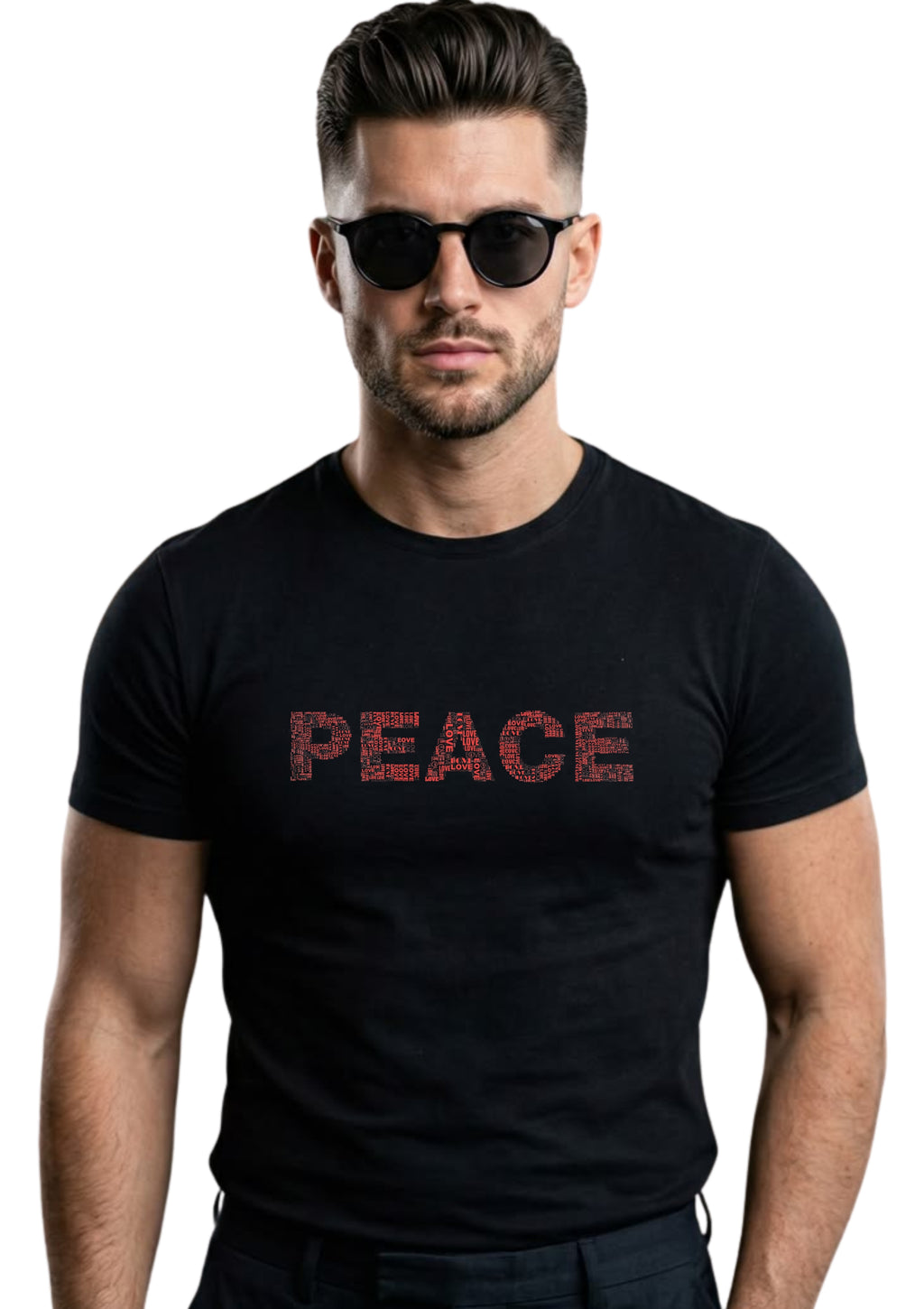 Peace Regular T-Shirt | 180 GSM | 100% Cotton