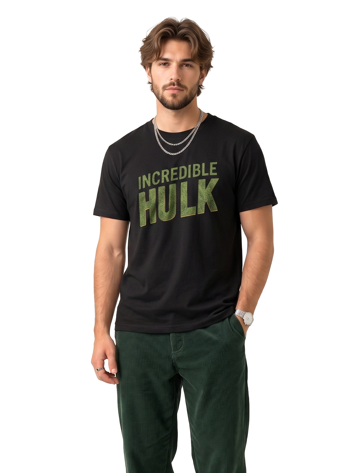 Incredible Hulk Regular T-Shirt | 180 GSM | 100% Cotton