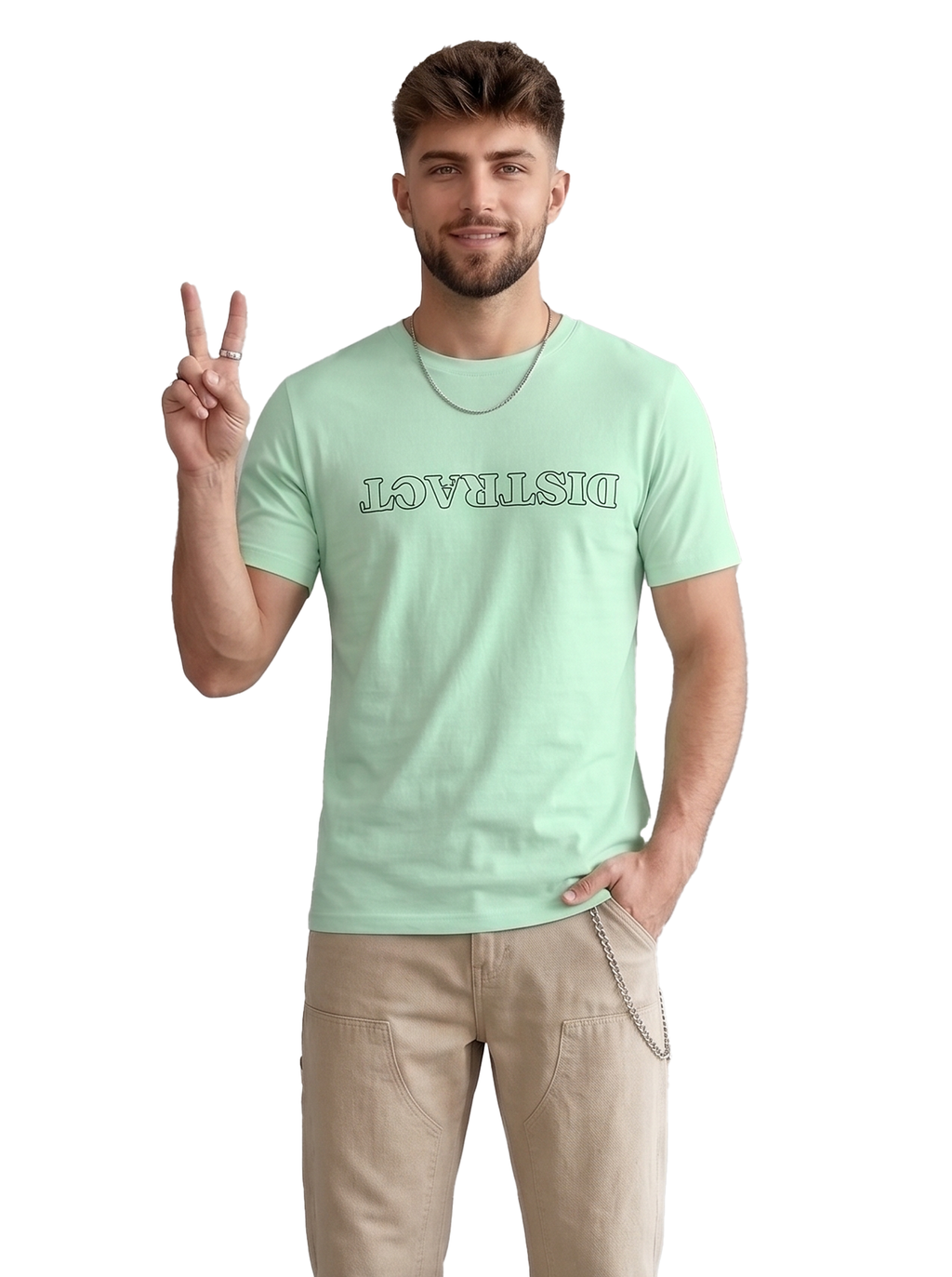 Distraction Regular T-Shirt | 180 GSM | 100% Cotton