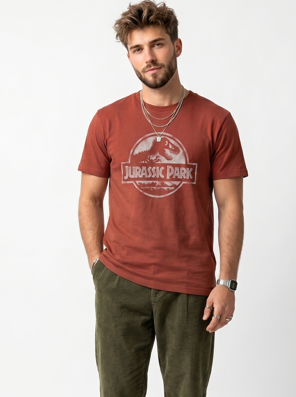 Jurassic Park Regular T-Shirt | 180 GSM | 100% Cotton