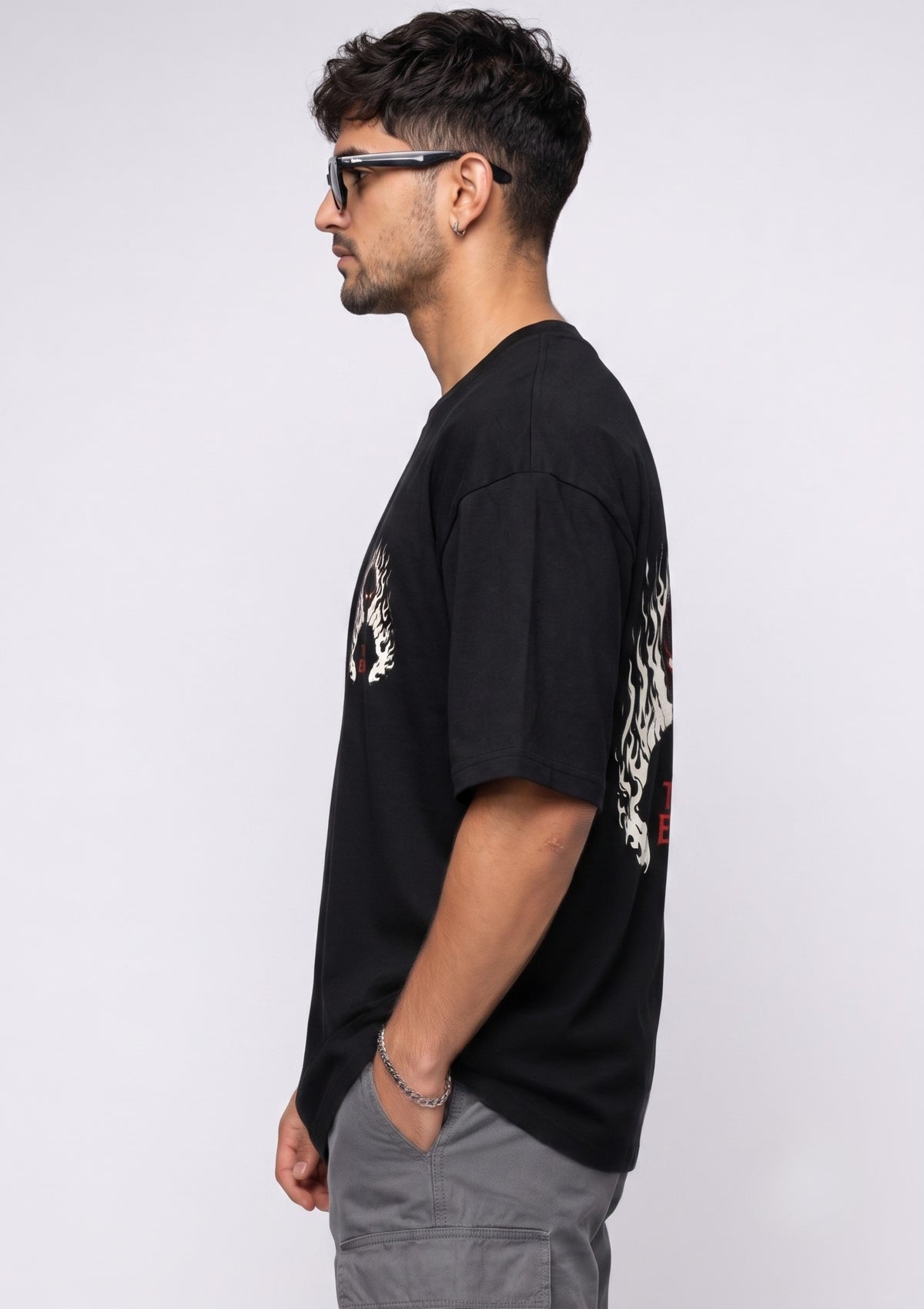 The End Graphic Oversized T-Shirt | 220 GSM | 100% Cotton
