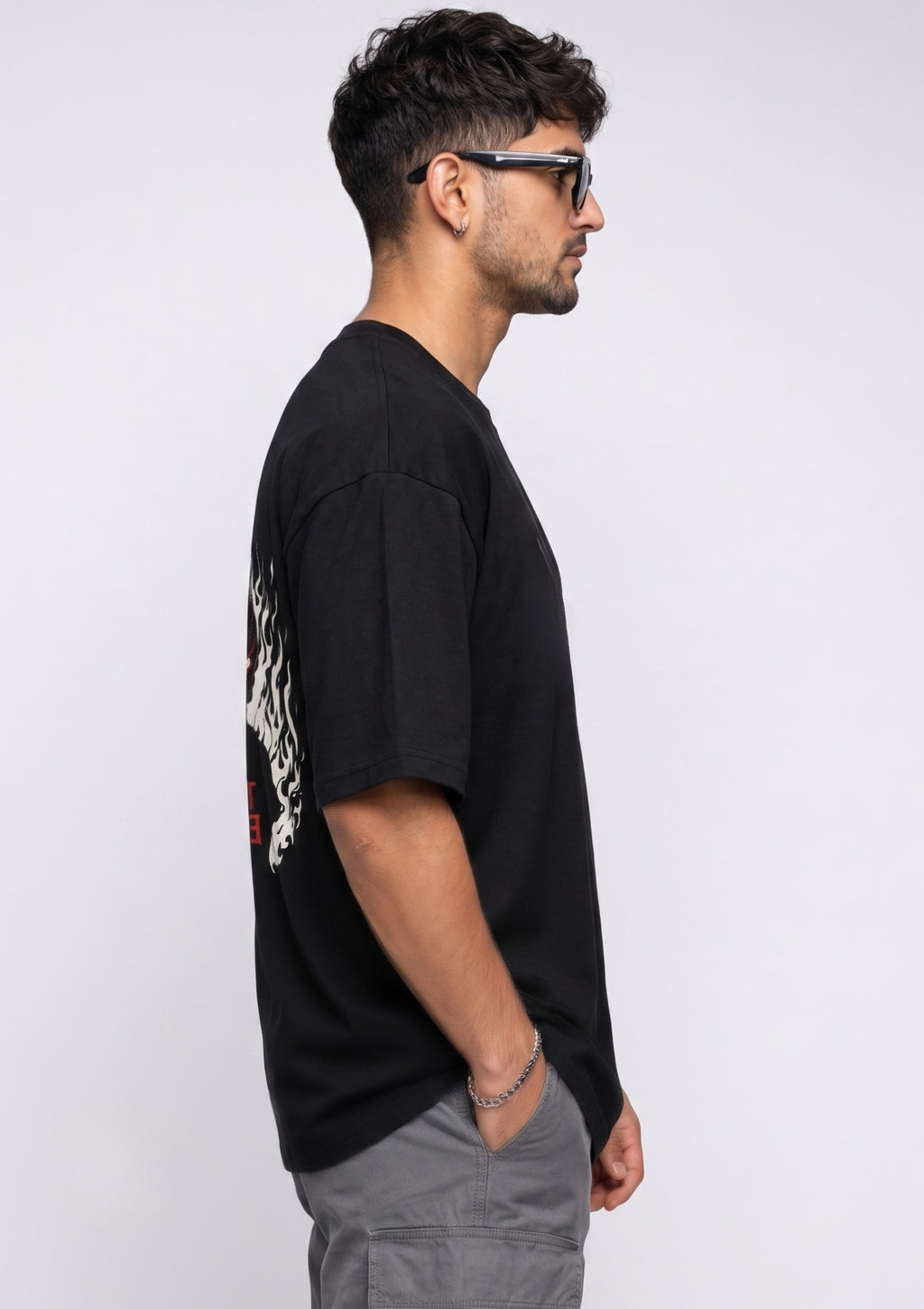 The End Graphic Oversized T-Shirt | 220 GSM | 100% Cotton