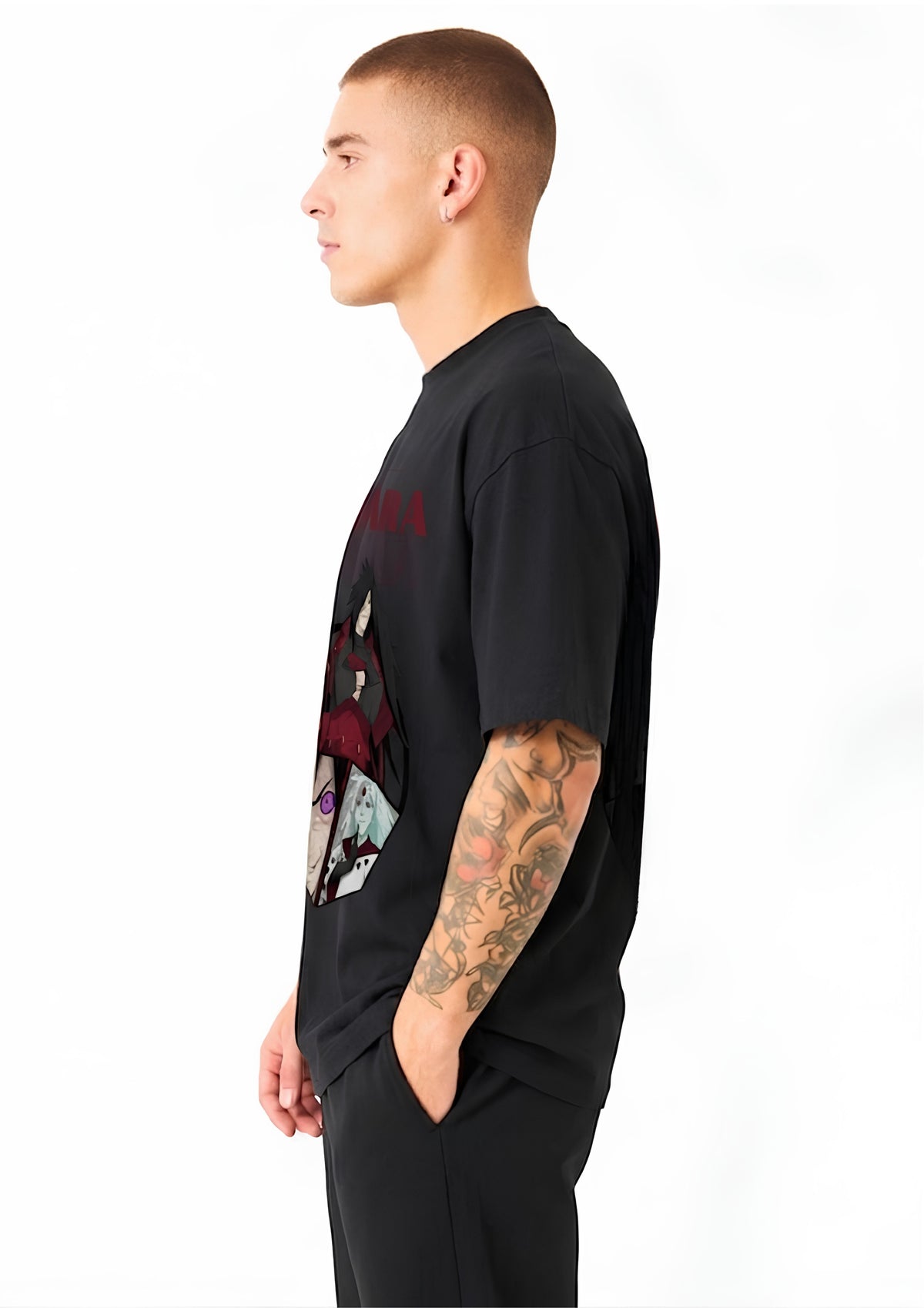 Madara Uchiha Graphic Oversized T-Shirt | 220 GSM | 100% Cotton