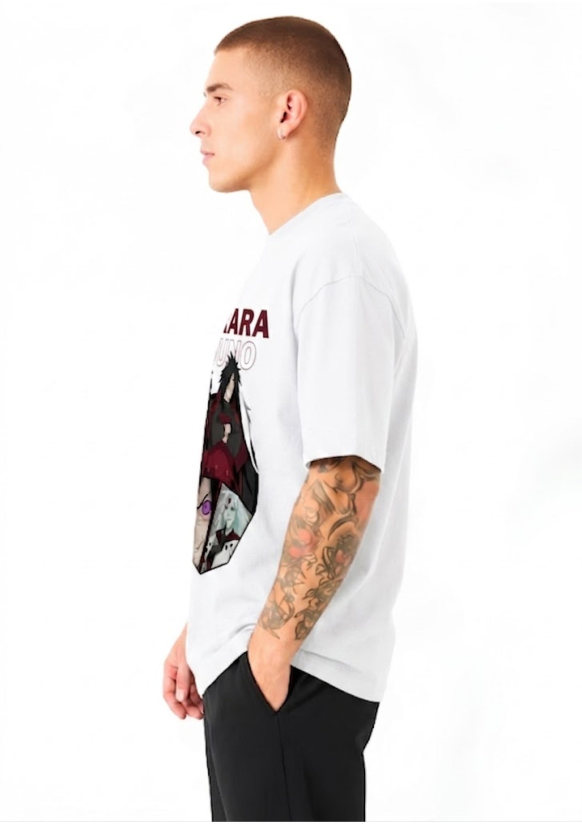 Madara Uchiha Graphic Oversized T-Shirt | 220 GSM | 100% Cotton