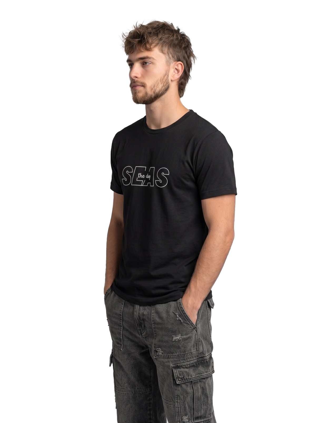 Seas the Day Regular T-Shirt | 180 GSM | 100% Cotton