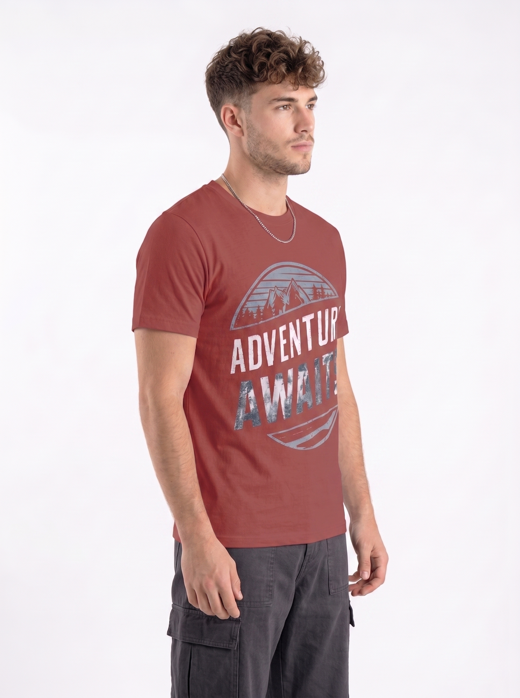 Adventure Awaits Regular T-Shirt | 180 GSM | 100% Cotton