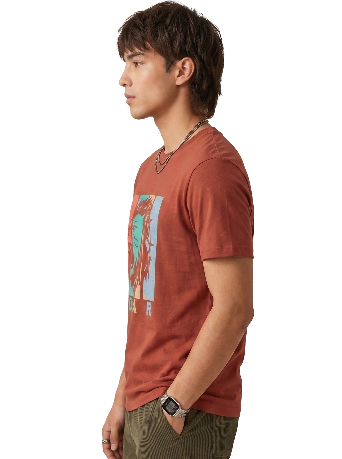 Lion Roar Regular T-Shirt | 180 GSM | 100% Cotton