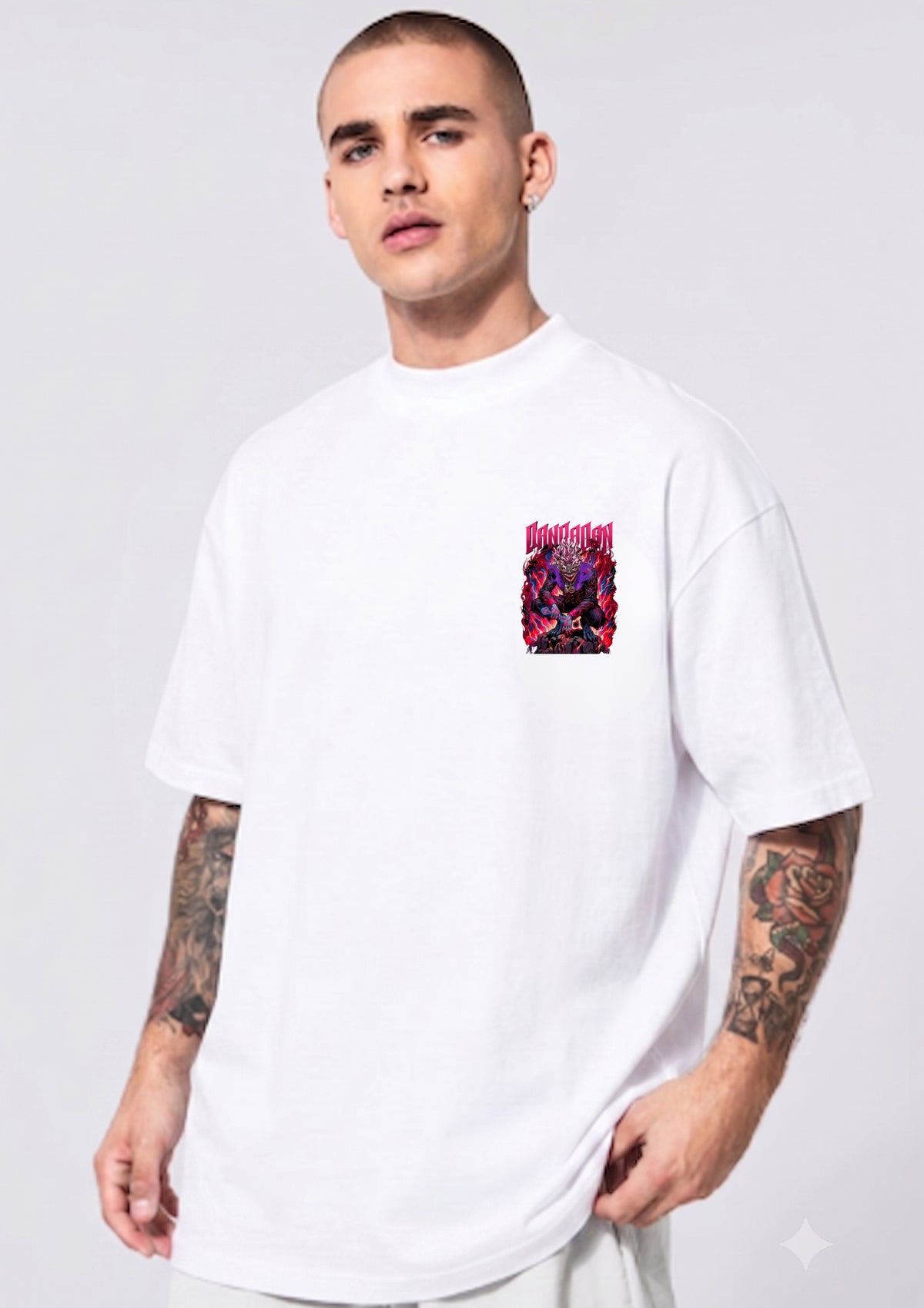 Dandadan Graphic Oversized T-Shirt | 220 GSM | 100% Cotton