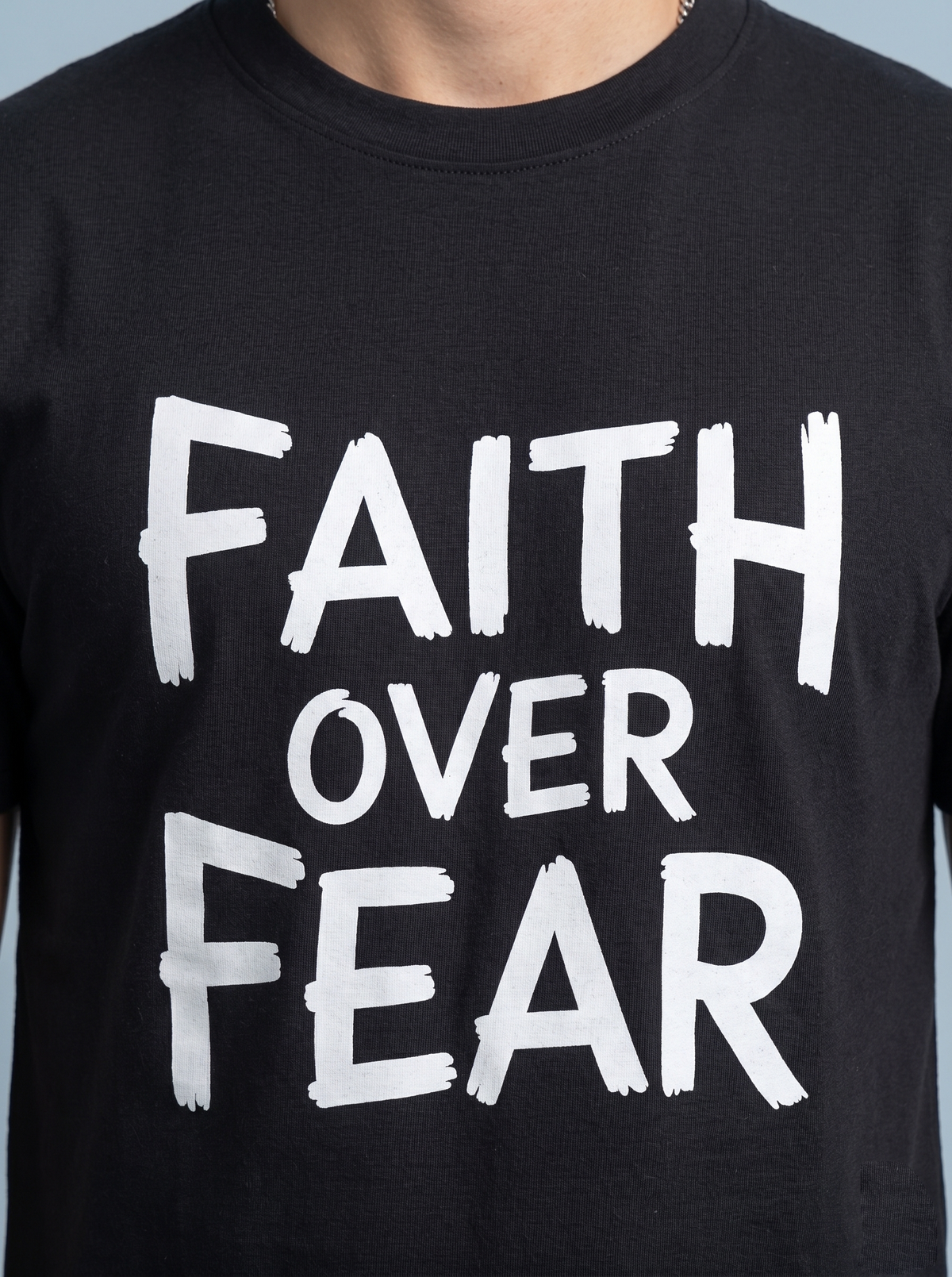 Faith Over You Regular T-Shirt | 180 GSM | 100% Cotton