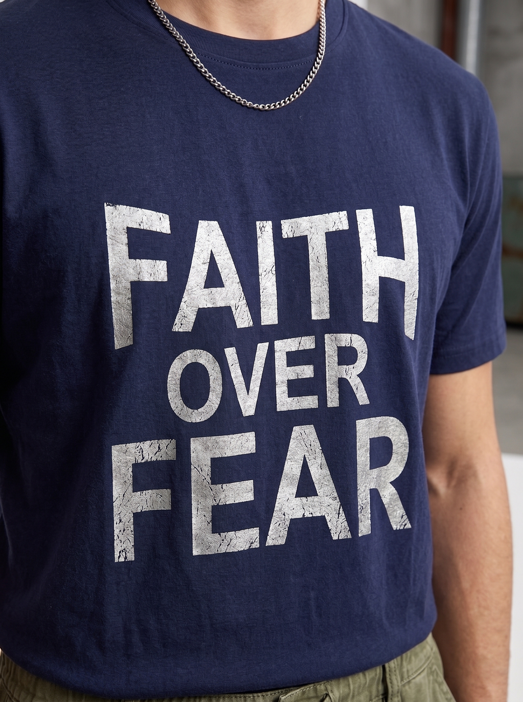 Faith Over You Regular T-Shirt | 180 GSM | 100% Cotton