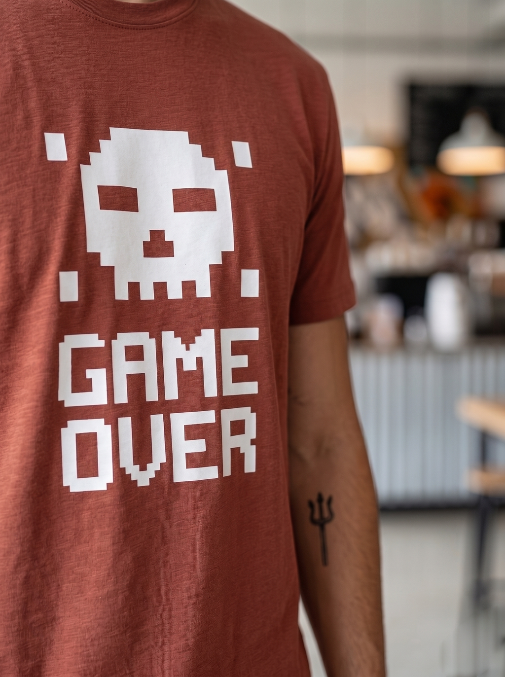 Game Over Regular T-Shirt | 180 GSM | 100% Cotton